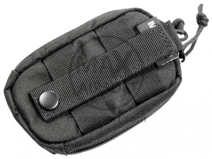 Molle-gepolsterte Tasche, schwarz, Mil-Tec