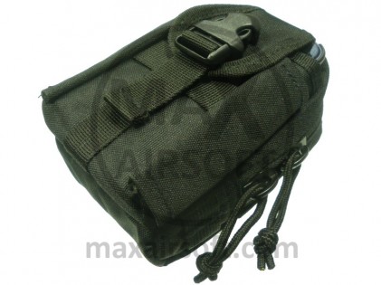 Molle-Kommunikationstasche, schwarz, Mil-Tec