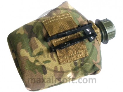 Field Bottle with Cup Multicam