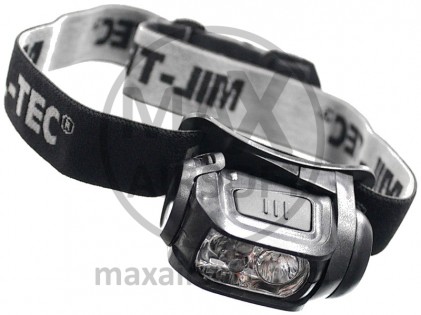 Svetilka Naglavna LED 4 Barvna