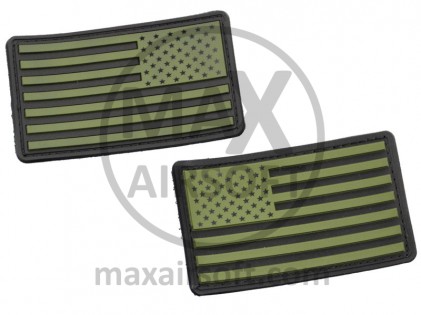 Patch 3D USA OD Set