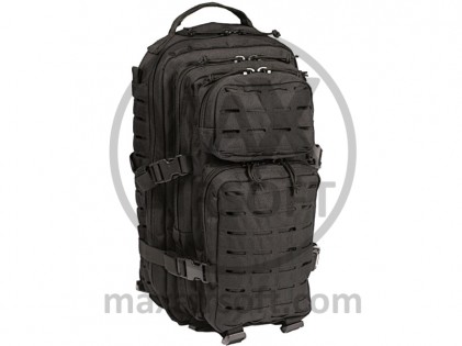Backpack US Assault Laser Cut Small Black