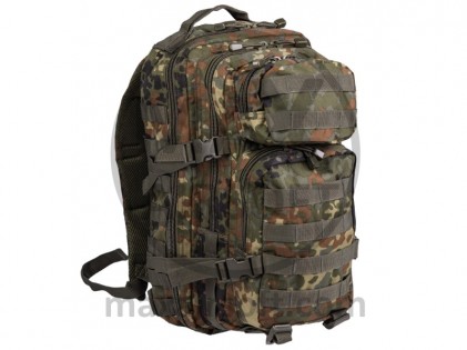 Backpack US Assault Laser Cut Small Flecktarn