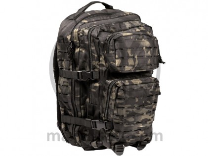 Backpack US Assault Laser Cut Large Multicam Black