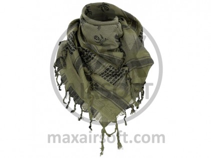 &Scaron;al Shemagh Skull OD/Crn