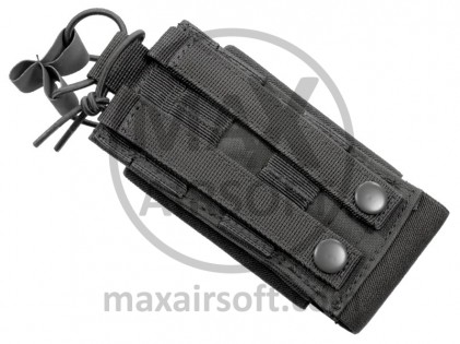 Mil-Tec Pouch Molle Radio Black