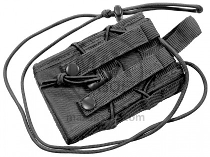 Mil-Tec Molle Mobile Phone Pouch Black