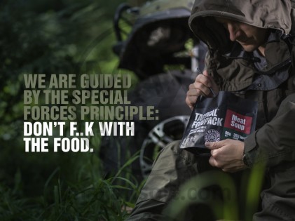 Tactical Foodpack Rice Pudding with Raspberries