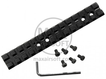 Montaža Top Rail Mossberg 500/590 UTG