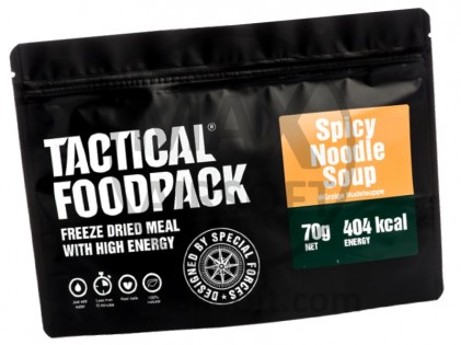 Taktisches Proviantpaket: Scharfe Nudelsuppe