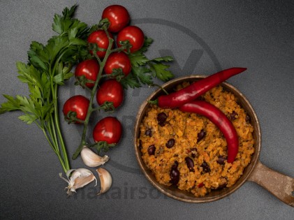 Taktisches Verpflegungspaket: Mexikanischer Eintopf und Rindfleisch
