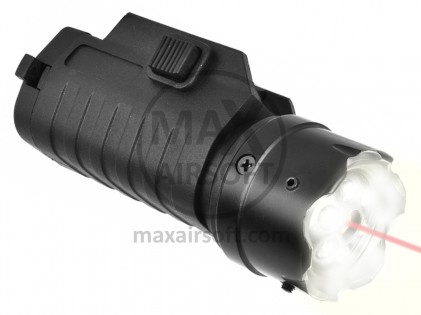ASG B&T Tactical Flashlight with Laser