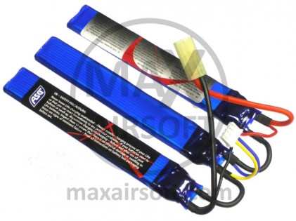 LiFe 9,9V 20C 1000mAh SD-3 Batery ASG
