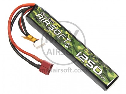 Gens Ace LiPo Battery 11,1V 25C 1250mAh Dean-T