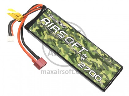 Gens Ace LiPo Battery 7,4V 25C 2700mAh Dean-T