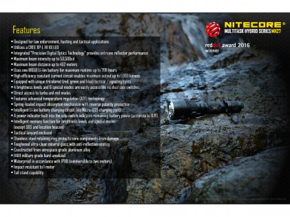 Svijetilka NiteCore MH27