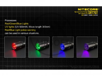 NiteCore SRT7GT Flashlight