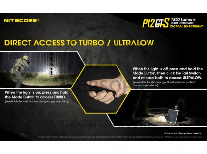 NiteCore P12GTS Taschenlampe