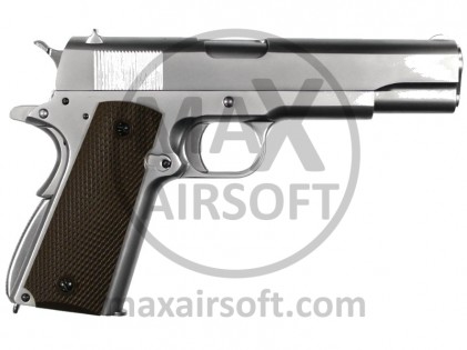 Pi&scaron;tolj GBB M1911 Chrome WE