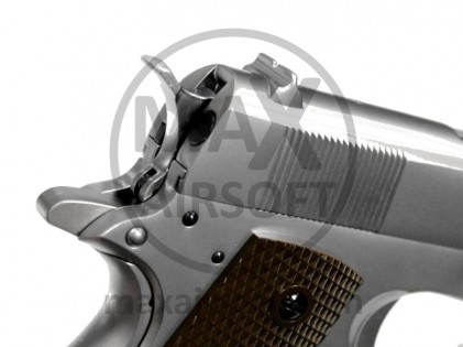 Pi&scaron;tolj GBB M1911 Chrome WE