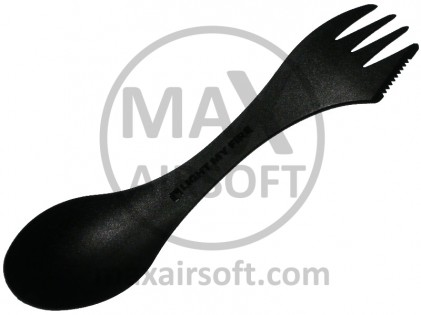 LMF Spork Original (Vilica, Žlica, Nož) Crn