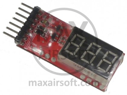 Lithium Battery Voltage Tester/Alarm 6S