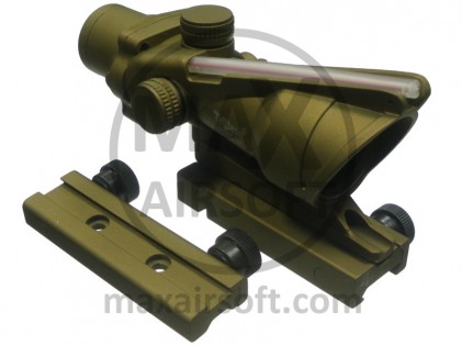 4x32 Combat Scope with Optical Fiber FDE