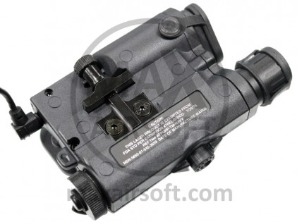Zielvorrichtung PEQ-15 Laser/Taschenlampe Schwarz