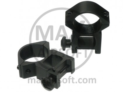 Mount Rings 25mm High 2pcs KA