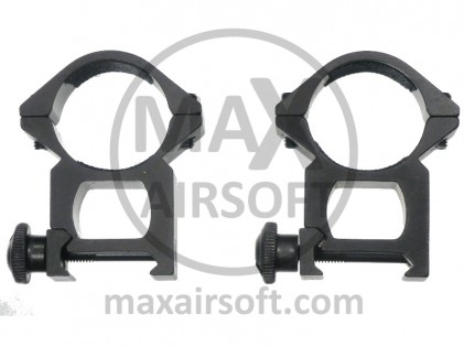 Mount Rings 25mm High 2pcs KA