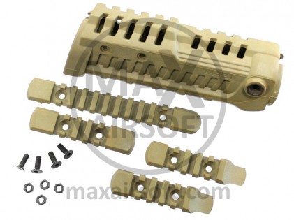 M4 CAA M4S1 Handschutz mit Schienen DE
