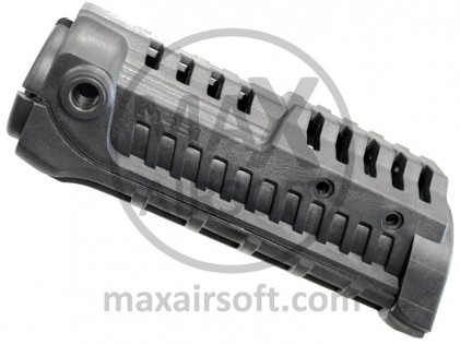 M4 CAA M4S1 Handschutz mit Schienen Schwarz
