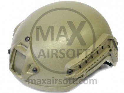 Helmet MICH 2001 with Mounts Tan