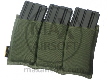 Molle TenSpeed Triple M4 Mag Pouch RG