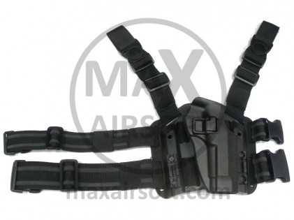 Tok Noga Serpa CQC Tactical Beretta 92 Črn
