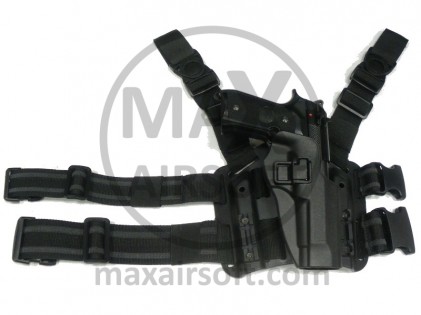 Tok Noga Serpa CQC Tactical Beretta 92 Črn