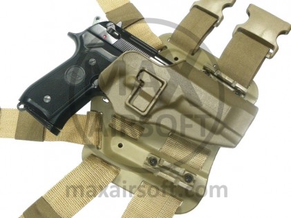 Tok Noga Serpa CQC Tactical Beretta 92 Tan
