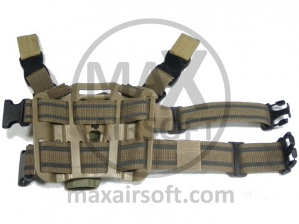 Tok Noga Serpa CQC Tactical za Glock Tan