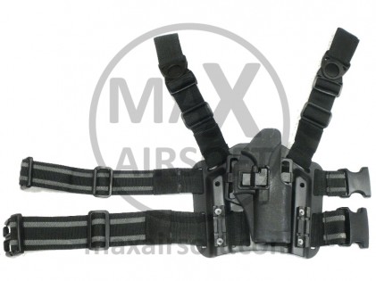 Tok Noga Serpa CQC Tactical za Glock Črn
