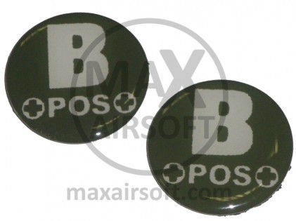 Patch B+ Illuminating 2pcs