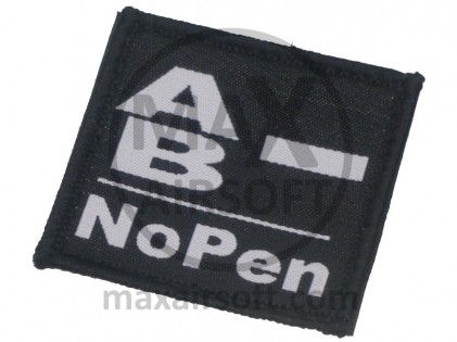 AB-NoPen-Patch mit Klettverschluss