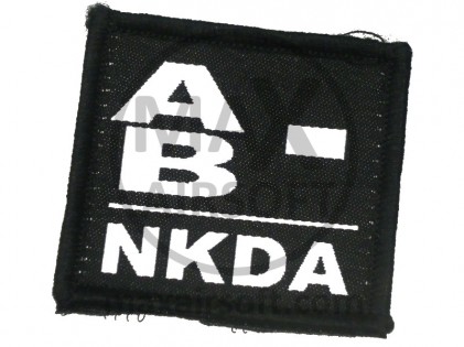 AB- NKDA Patch w/ Velcro