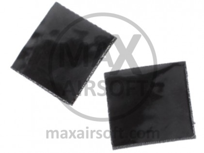 Retro Reflective Tabs Schwarz KA 2stk