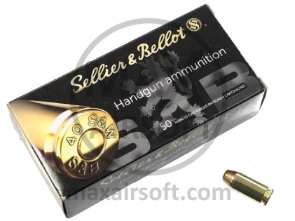 Sellier&Bellot .40 S&W FMJ 50pcs Ammo