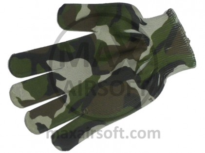 Spando Hands Gripper Woodland Gloves
