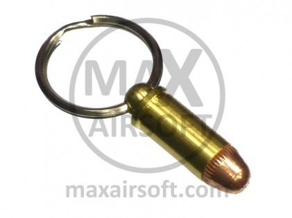9mm Bullet Pendant Necklace