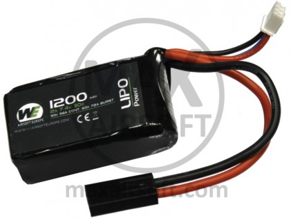 Nuprol LiPo Battery 7,4V 30C 1200mAh PEQ