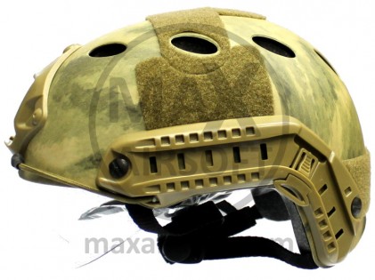 Fast Carbon ECO Helmet with Googles A-Tacs