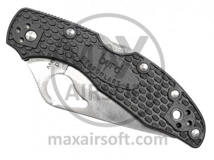 Spyderco Byrd Meadowlark 2 Klappmesser Schwarz