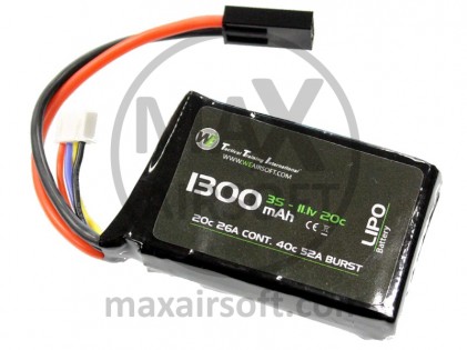 LiPo 11,1V 20C 1300mAh Battery Nuprol
